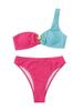 Women's Solid Color Split Swimsuit - European & American Style