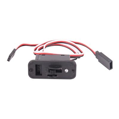 Remote Control TOC Switches Futaba Style Extension Cable With LED Indicators for Car Trucks Crawlers Buggies Connectors