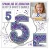 Fashion Cartoon Creative Birthday Candles Party Digital Candles