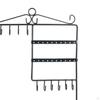 Jewelry Necklace Earring Display Rack Removable Hanger Rectangle Stand for