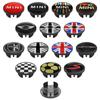 4Pc 54mm 52mm Car Wheel Center Cap Hub Covers Badge Stickers For Mini Cooper One JCW F54 F56 F60 R55 R56 R58 R60 R61 Accessories