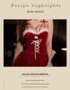 Midnight Cute Bunny Christmas Costume for Women - Nightclub Performance Dress Set