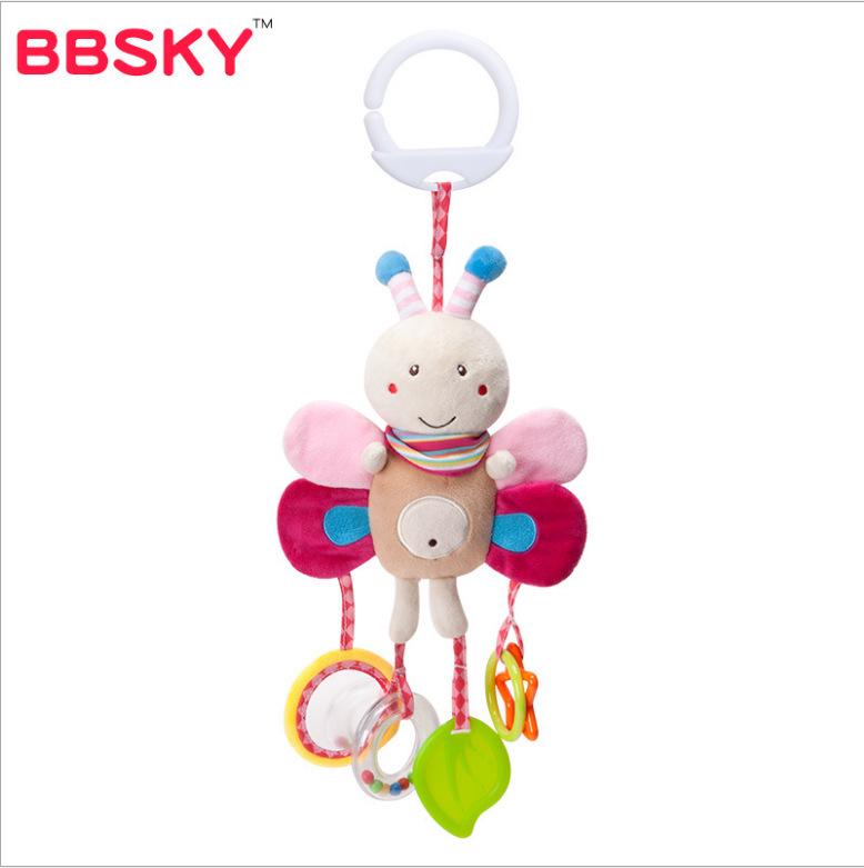 Baby Stroller Mobile: Crib Rattle & Car Seat Soothing Toy