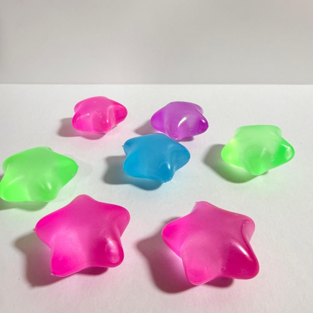 New Stress Relief Toy Luminous Stars Squeeze Toy Anti-Stress Toy Desk Fidget Toy For Friend Christmas Gift