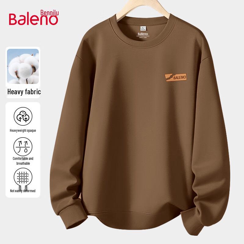 Baleno Men's Heavyweight Crewneck Sweatshirt