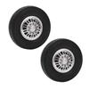 2 PCS RC Car Tires Wheels Strong Cushioning Better Grip Improved Performance RC Car Accessories for 1:14 Dump Truck