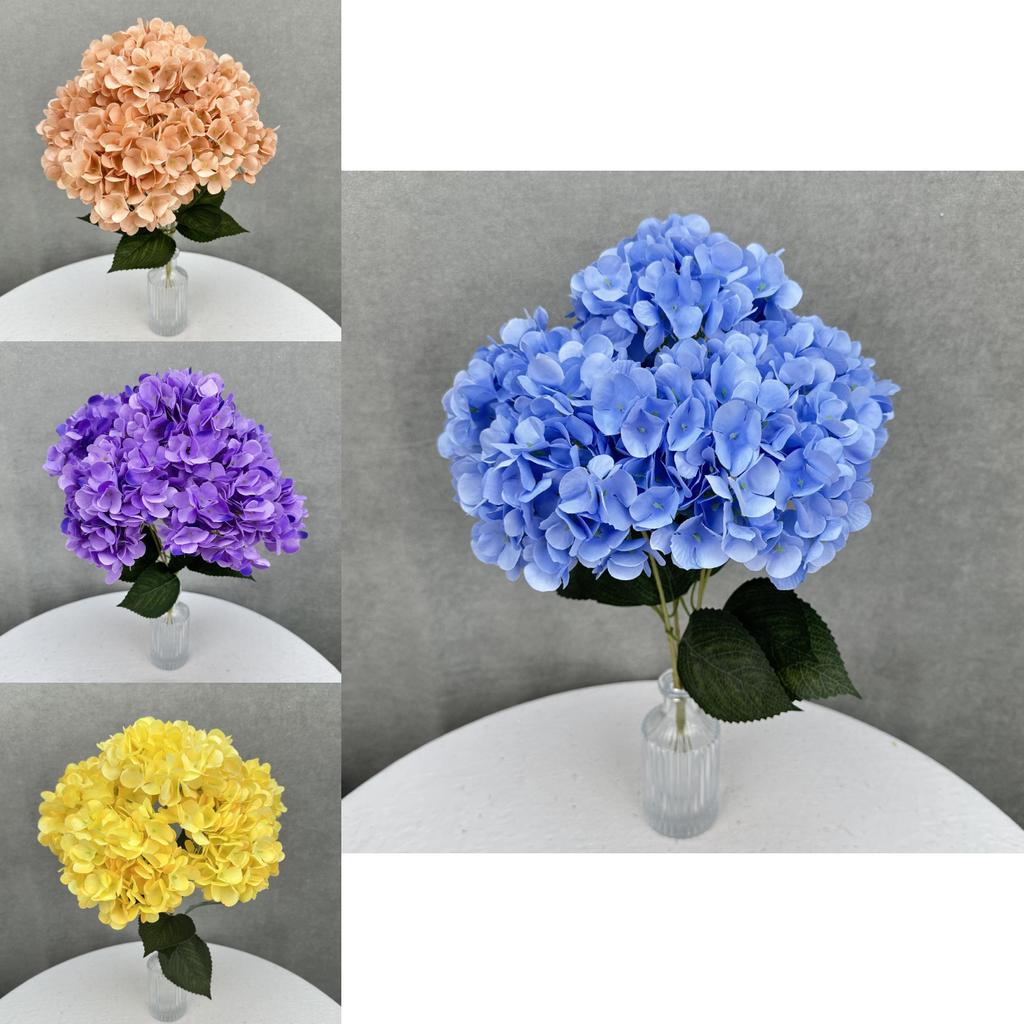 DIY Künstliche Hortensie Macrophylla Heimdeko Mit Blumen Für Hochzeit Und Fotografie-Nutzung