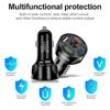 4-Port 65W USB Car Charger 3.0 Fast Mobile Phone Charger Adapter Compatible with IPhone Android Mobile