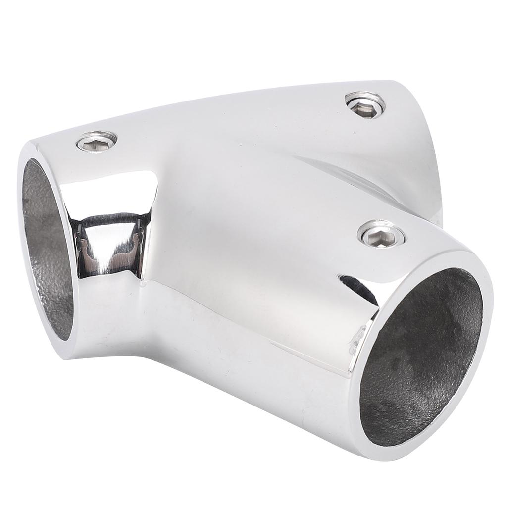 Boat Hand Rail Fitting 60 Degree Tee 316 Stainless Steel Tee Fitting for Marine Yacht Boat22MM