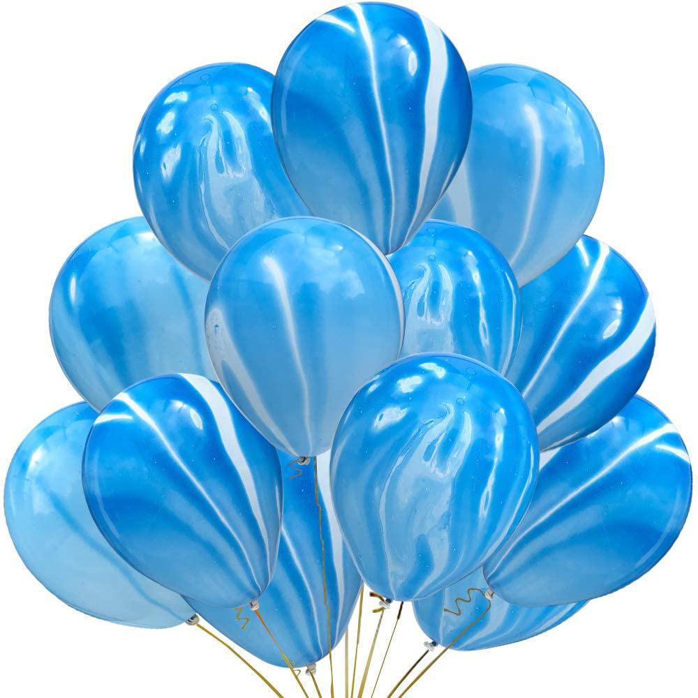 Agate Color Cloud 10 Inch 12 Inch Marble Pattern Latex Balloon Birthday Set Wedding Banquet Atmosphere Arrangement