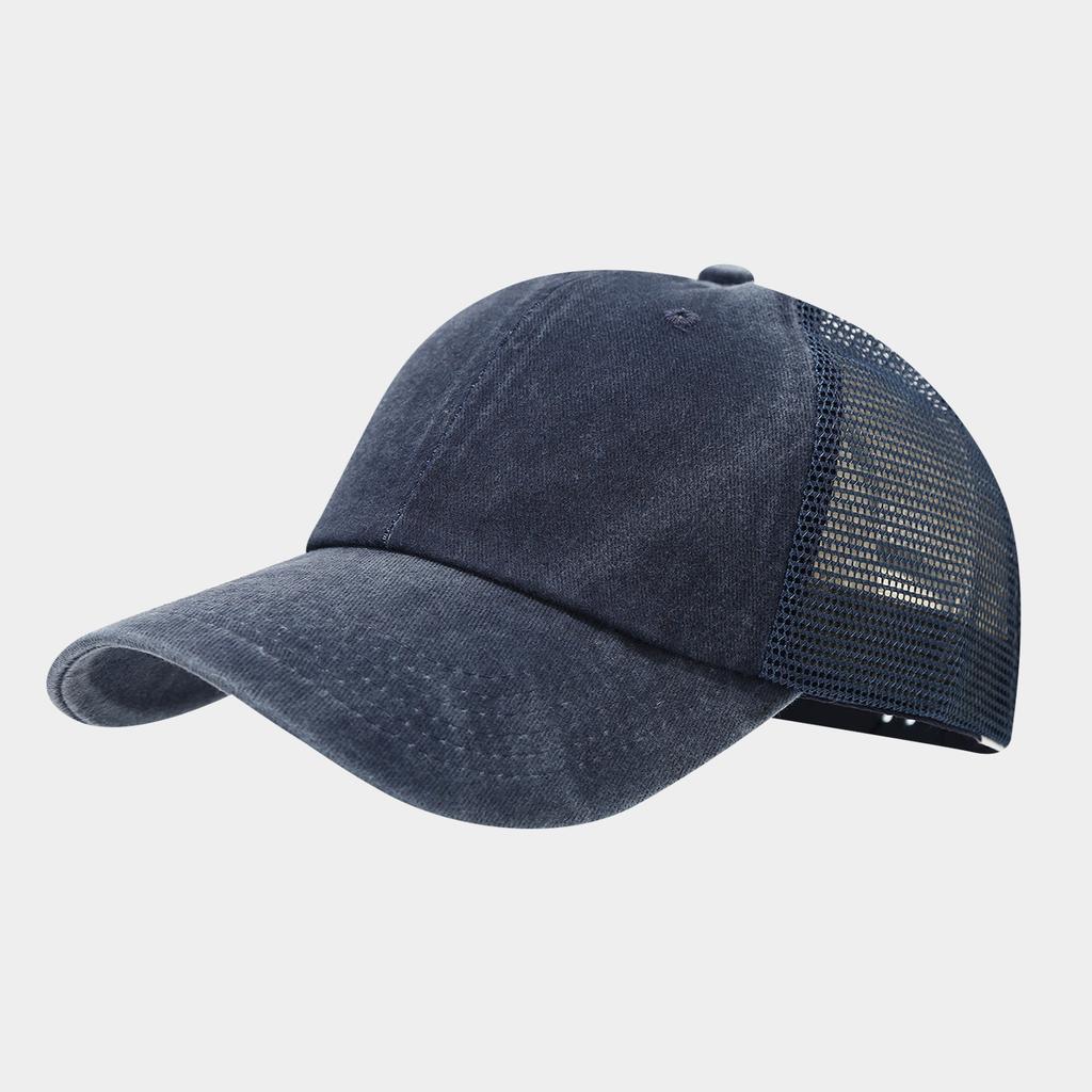 Summer New Mesh Baseball Cap Men's and Women's Outdoor Leisure Sports Fashion Breathable Visor Truck Driver Hat