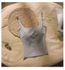 Elegantes Camisole mit Spitzeneinsätzen für Damen: Sommer-Top mit Brustpolstern & sexy Rückendesign