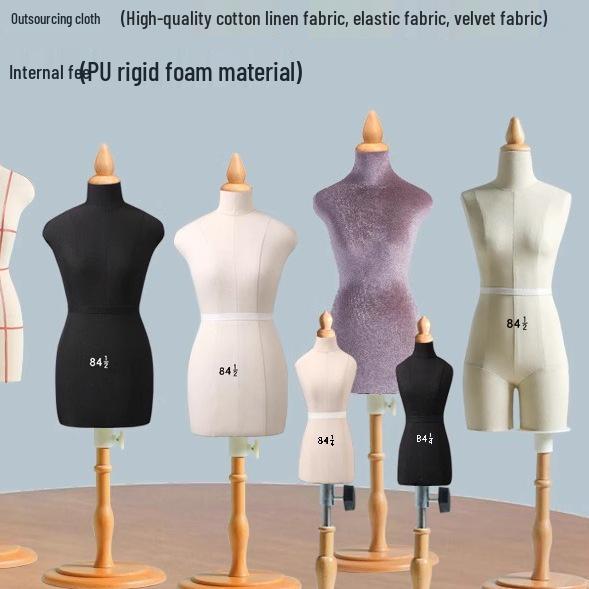 Viertelmaßstab Lehr-Modepuppe mit Beinen - Steckbare Studenten-Bekleidungsmodell