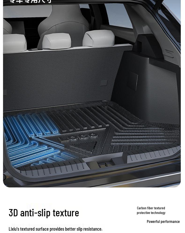 Trunk Mats Compatible with Toyota Camry, RAV4, Corolla, Ruifang, Wildlander, Highlander, and Avalon