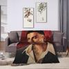 Rauw Alejandros  Blanket  Airplane Travel Flannel Throw Blanket For Living Room Warm Design Quality Bedspread Birthday Present