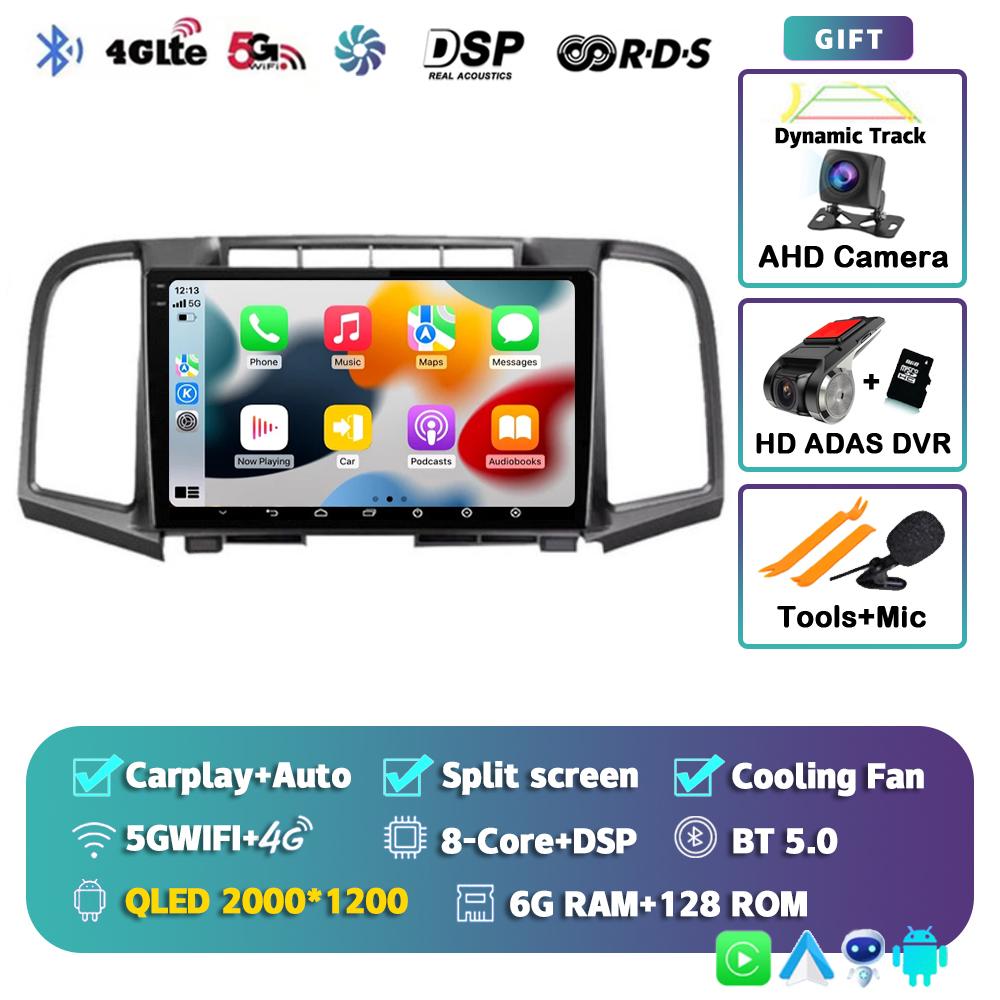 Android14 Carplay Auto For Toyota Venza 2008 - 2012 2013 2014 2015 2016 Car Radio Multimedia Player Video Stereo WIFI+4G BT 2DIN