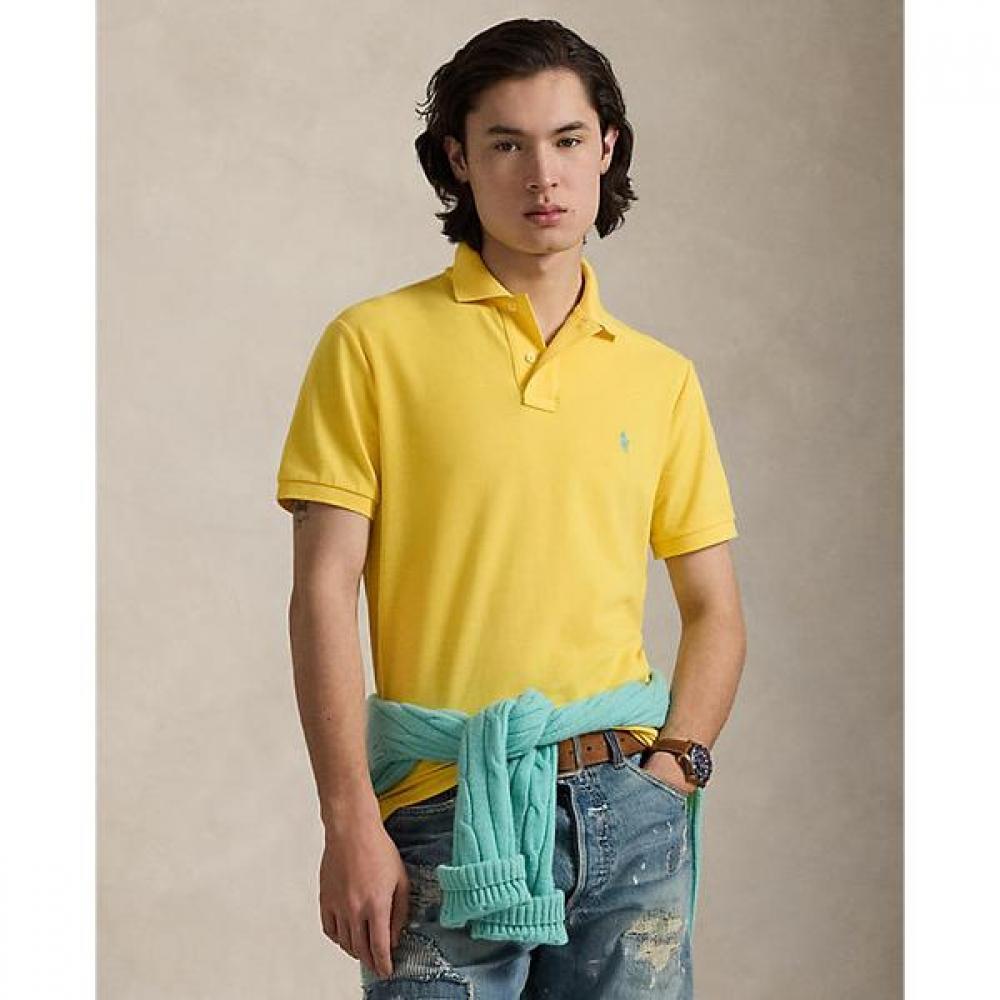 Polo Ralph Lauren Men S cuStom Slim Fit meSh Polo Shirt Mnpokni1n823891700 S