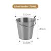 0,7L/1L/1,8L Biervat Roestvrij Staal Koelvat Creatieve Snackemmer Snack