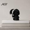 Gift For Home Office 3D Printed Ghost Figurine, Cute Desktop Ornament, Mini Storage Organizer Halloween Reaper Statue for Study Room Decoration