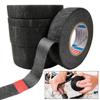 1PC 15/25 Meter Heat-resistant Flame Retardant Tape Coroplast Adhesive Cloth Tape For Car Cable Harness Wiring Loom Protection