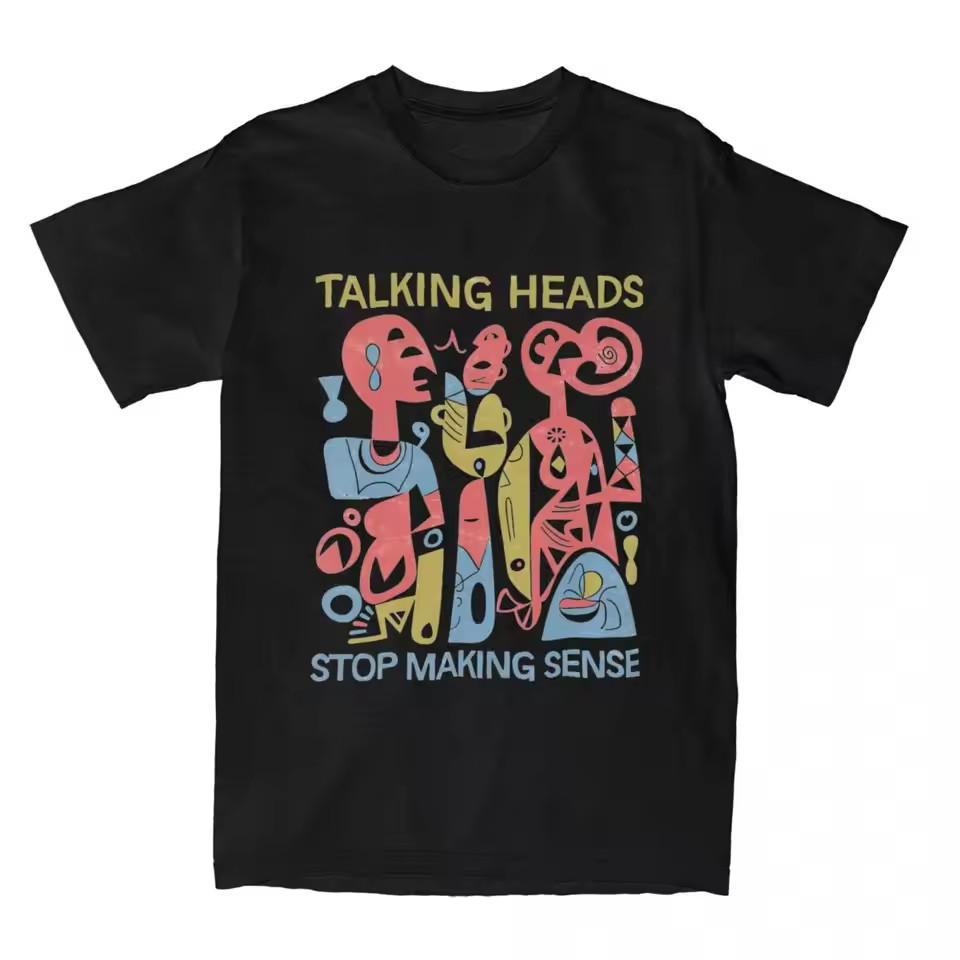 Men's Cotton Graphic T-shirt Talking Heads Stop Making Sense Short Sleeve T-Shirt Unisex Reprint S-5XL,Unisex,gift,Top