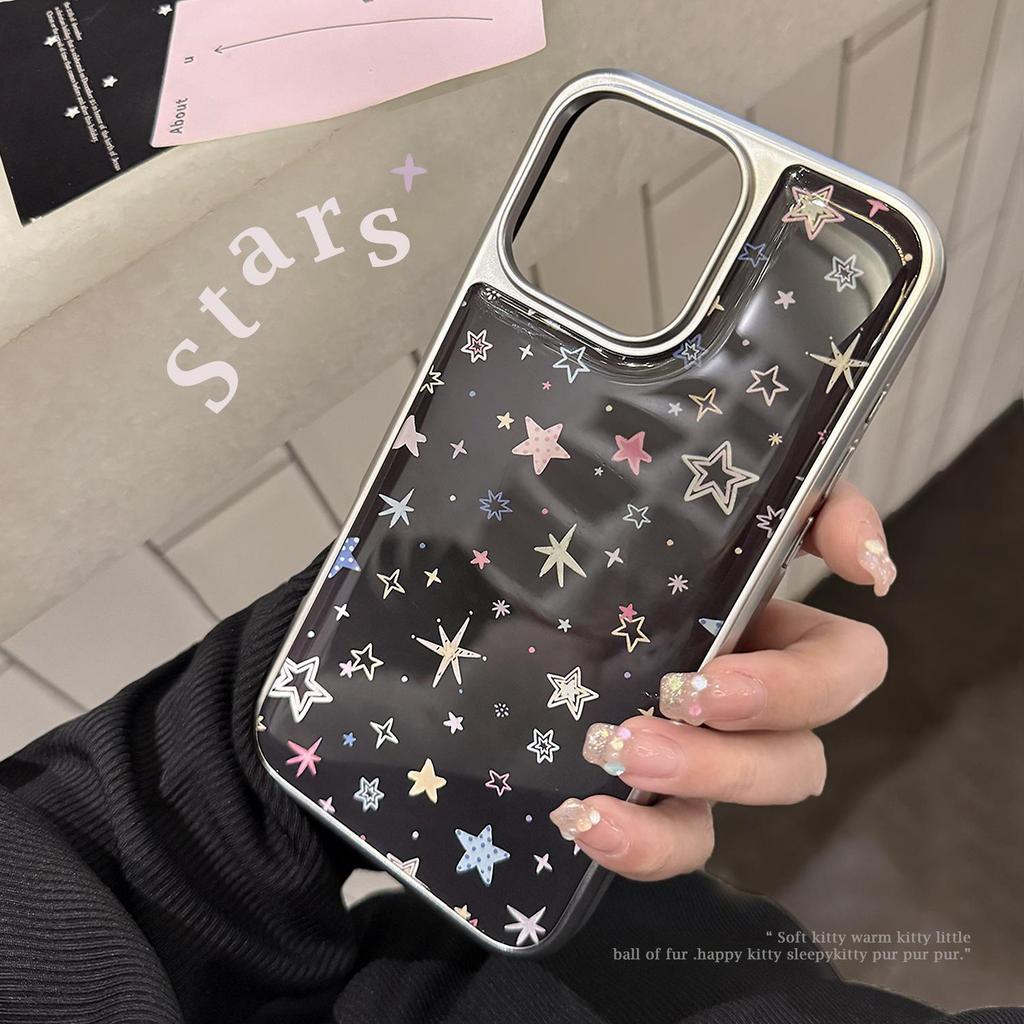 Creative Colorful Stars Phone Case for iPhone 17 iPhone 17 Pro Max
