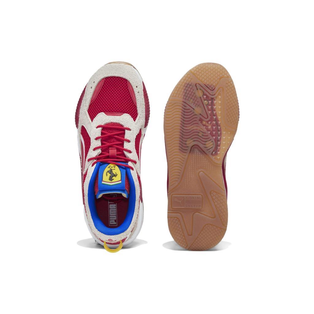 Joshua Vides X Scuderia Ferrari X Puma RS-X 70s Ferrari Racing Men Sneakers Red Rosso-Corsa Frosted-Ivory 307817-01