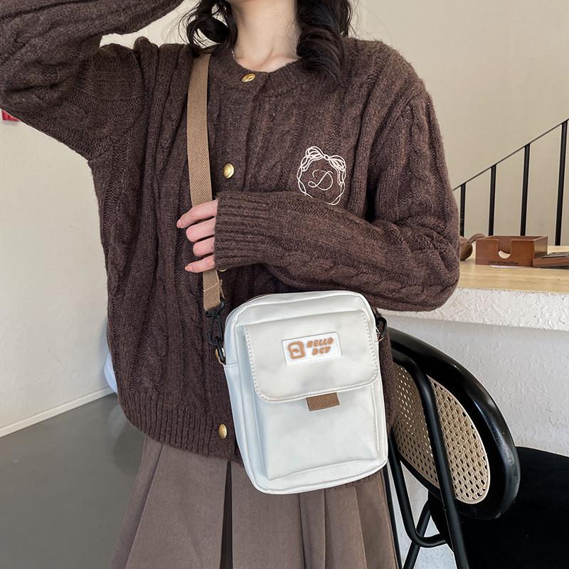 Stylish 2024 New Japanese And Korean Cute Small Square Bag For Casual Everyday Use