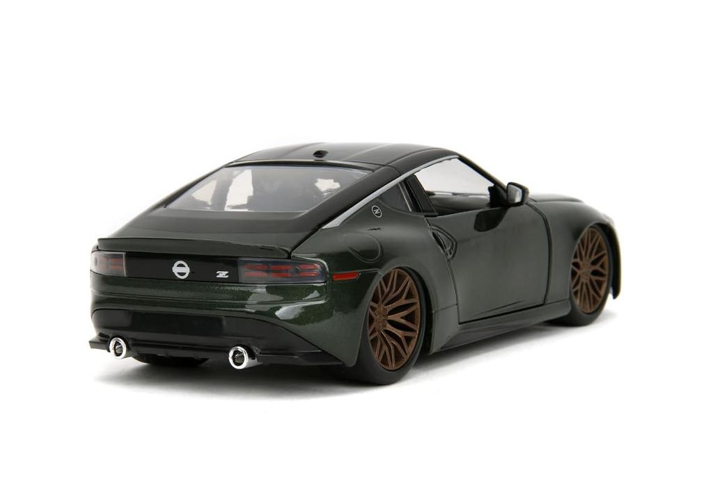 Jada Toys Fast and Furious Series X 2023 Nissan Z Dark Green Finished Product 1/24 F&F