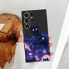 Black Cat Starry Night Funda Phone Cover Case for Samsung Galaxy S25 S24 Plus S26 S23 S10 S9 S21 FE Note 20 8 9 10 S20 Ultra