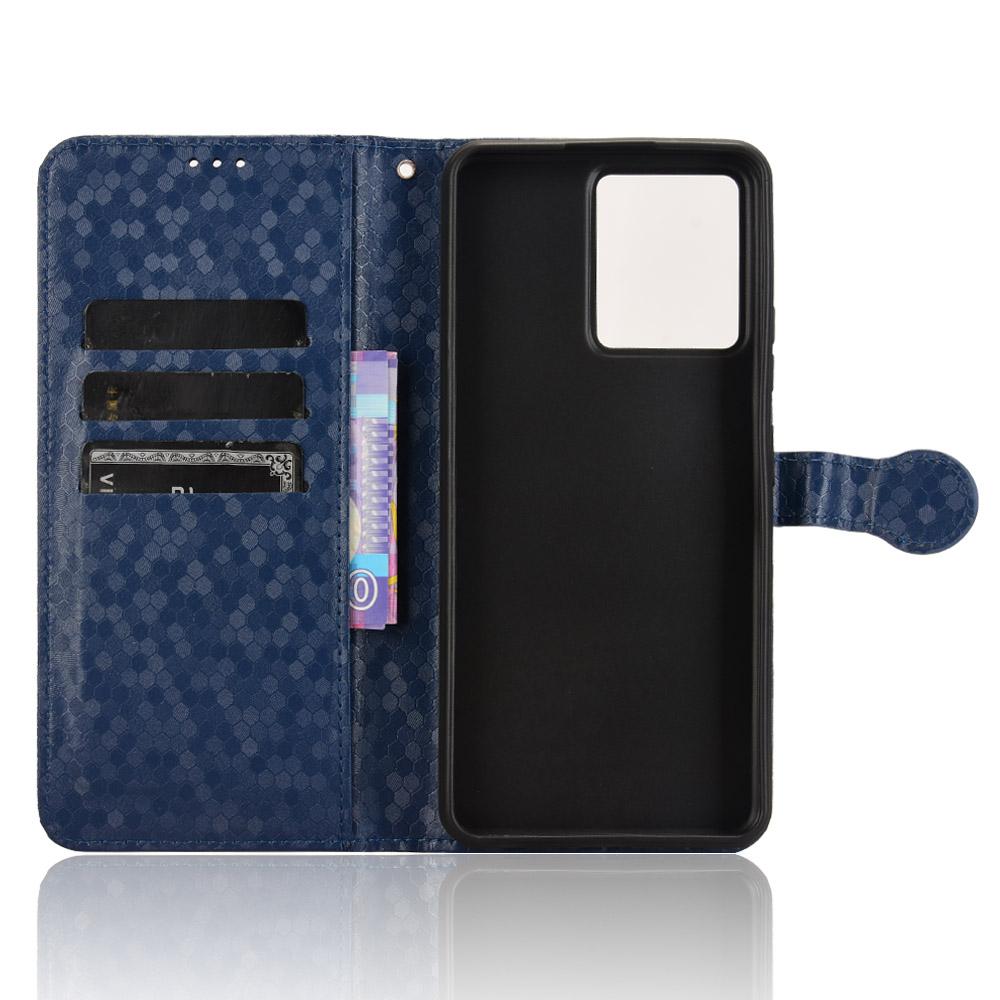 Pro Blackview Color 8/Oscal Modern 8 Stojánkové pouzdro Vzor teček Magnetické zapínání PU kůže Kryt na telefon