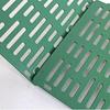 Regulowana Osłona Kory Drzewa, Plastikowa Osłona Pieńka Drzewa PP do Ogrodu, 34x22.5x0.2cm Jasnozielony Jasnoszary