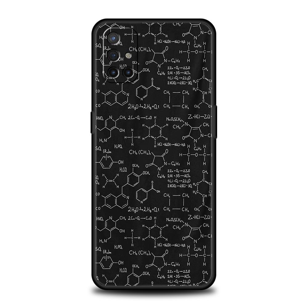 Phone Case For OnePlus 12 11 10 9 Pro 9T 12R 10R 9R 9RT 10T 8T 8 7 Nord 2T CE 2 5G N10 N100 Cover Physics Chemical Mathematics
