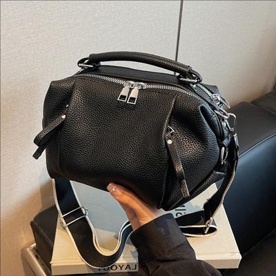 Versatile Handbag Women's New Fashion Soft Leather Shoulder Messenger Bag