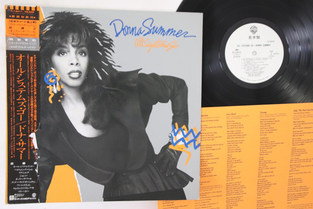 

LP Пластинка DONNA SUMMER - All Systems Go P13411PROMO WARNER BROS 1987 Япония Obi Soul/Funk Б/у
