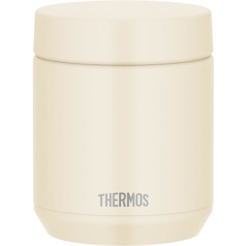 

[Dishwasher compatible model] Thermos Vacuum Insulated Soup Jar 300ml Ivory All parts dishwasher safe Keeps warm and cool Easy to clean Round mouth de