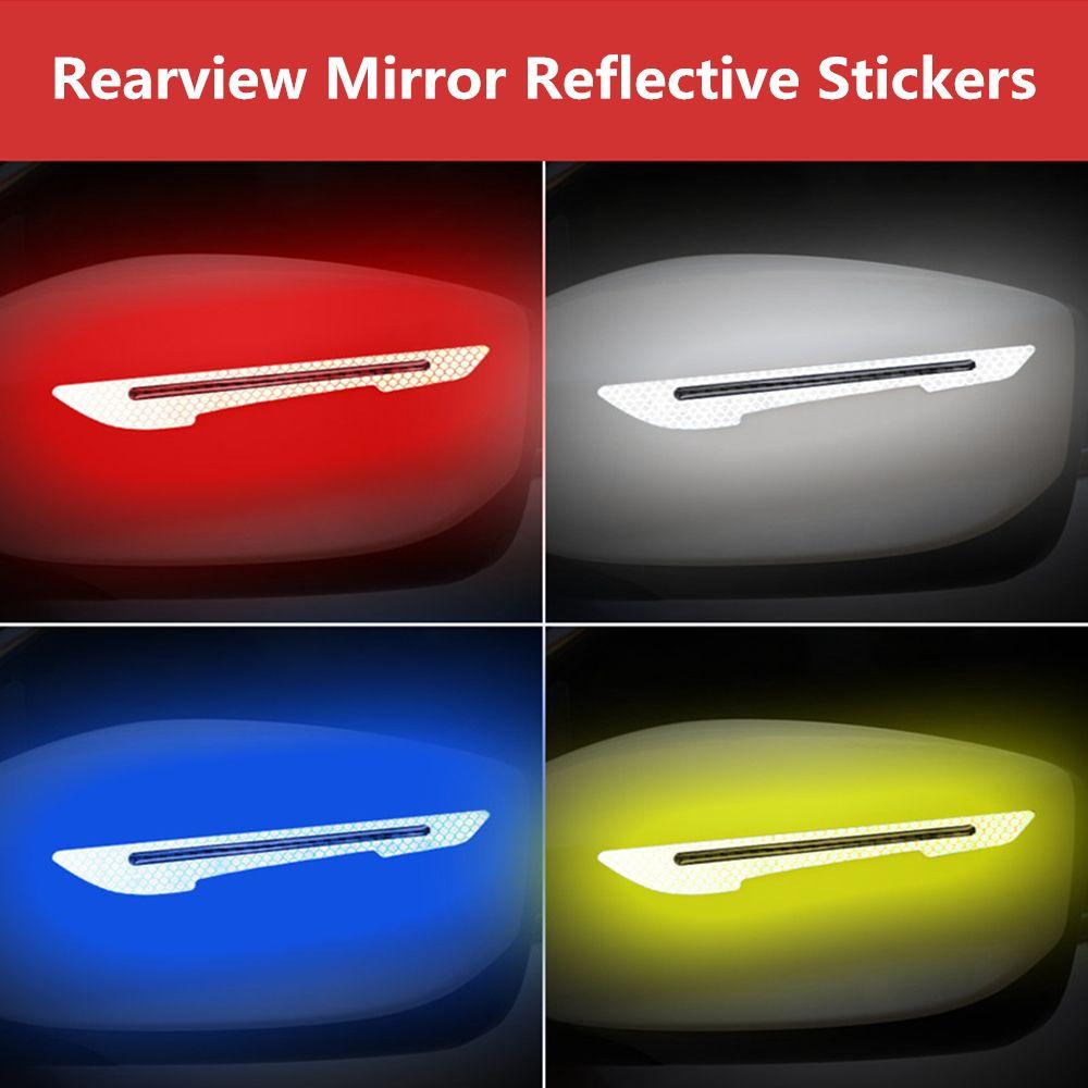 

Декоративные предупреждающие знаки из углеродного волокна, эпоксидные наклейки на зеркало заднего вида для автомобиля, светоотражающие полосы