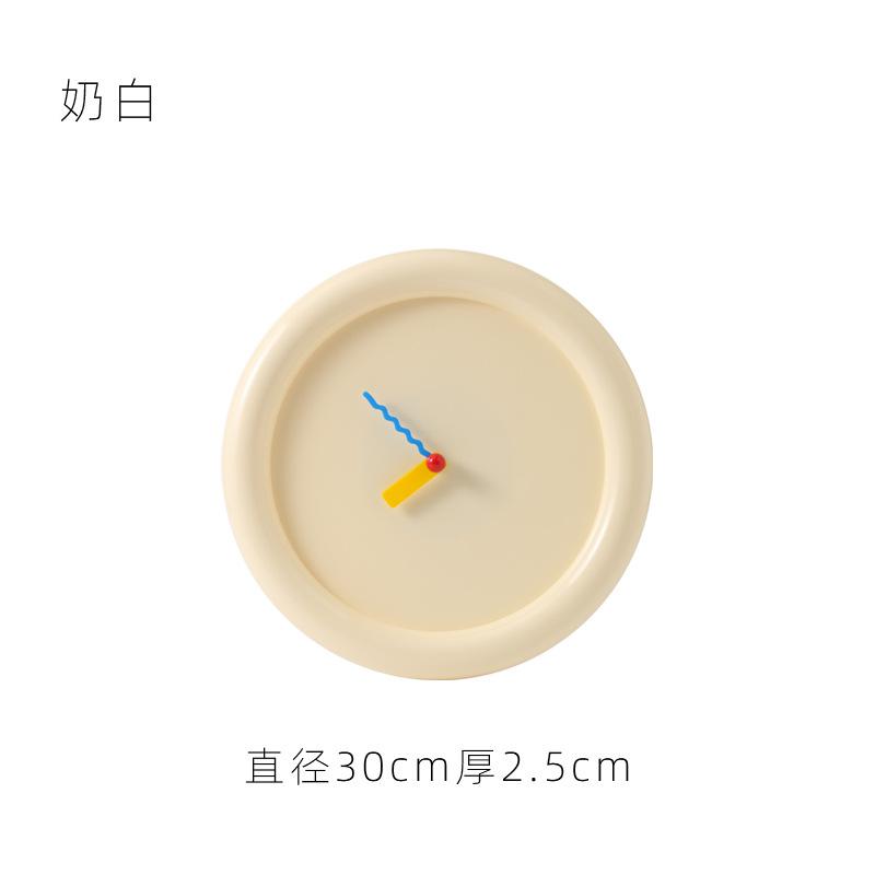 Clock Pendulum Desktop Ins Cream Style Bubble Clock Home Soft Decoration Desktop Silent Wall Clock