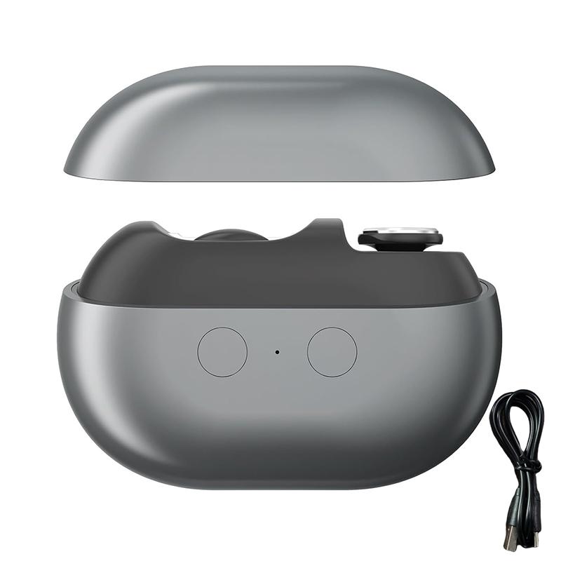 

Easy Clip Nail Clippers,Electric Nail Clippers For Seniors, 2026 Upgraded 3 In 1 Automatic Electric Toenail Clippers For Thick N серый