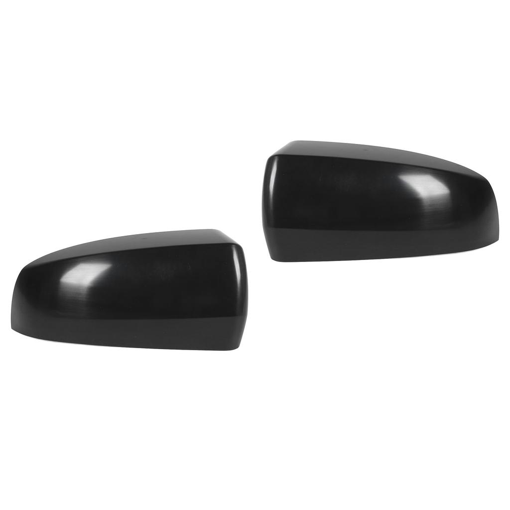Seitenspiegelkappenabdeckung Unlackiert Schwarz UV-Schutz Kratzfest Seite Rückspiegelkappe