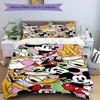 3pcs set Mickey Mouse, Disney1pc of quilt cover+2pcs of pillowcase, no core, print bedding, All Seasons Bedroom Setting027