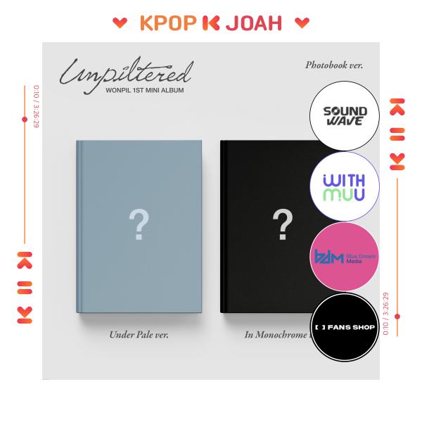 [POB] WONPIL (DAY6) [Unpiltered] 1st Mini Album - Photobook Ver.
