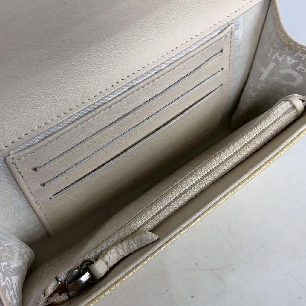 Used CHANEL Medium Wallet Coco Mark Bi-fold Wallet