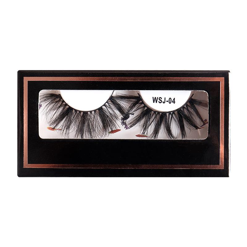 Halloween False Eyelashes A Pair Of High Imitation Mink Hair Decorative Stickers Thick Eyelashes