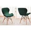Velvet Butterfly Chair Cover Modern Simple Thickened Anti-Cat Scratching Chair Cover Bar Stool Case Dining Chair Decoration
