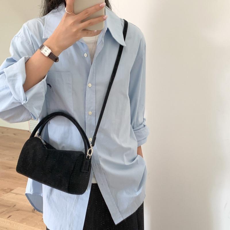 Herbst und Winter neue Kissen-Tasche einfarbig kleine Handtasche vielseitig Wildleder Messenger kleine quadratische Tasche