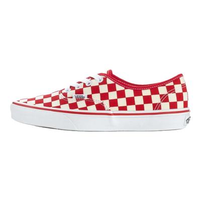 Authentic Checkerboard Red Unisex Sneakers VN000EGAR30