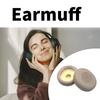 1Pair Ear Pad Replacement Protein Leather Earpads Ear Cushions Sponges Cover Earmuffs for Jabra Evolve2 75 Headphones