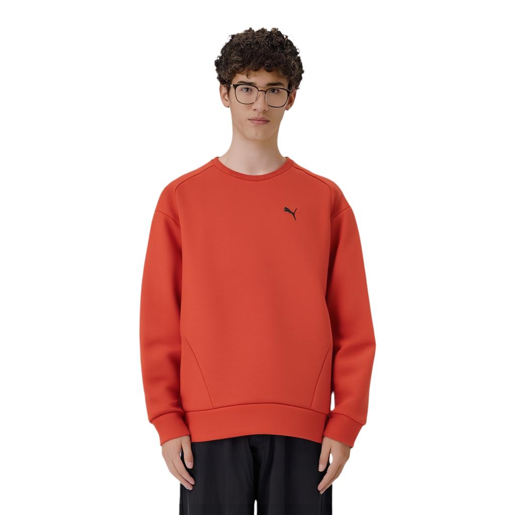 Puma Fw25 Crew Sweat Mfo D Sports Casual Loose Fit Round Neck Raglan Sleeve Sweatshirt Unisex Sweatshirt 695004-11