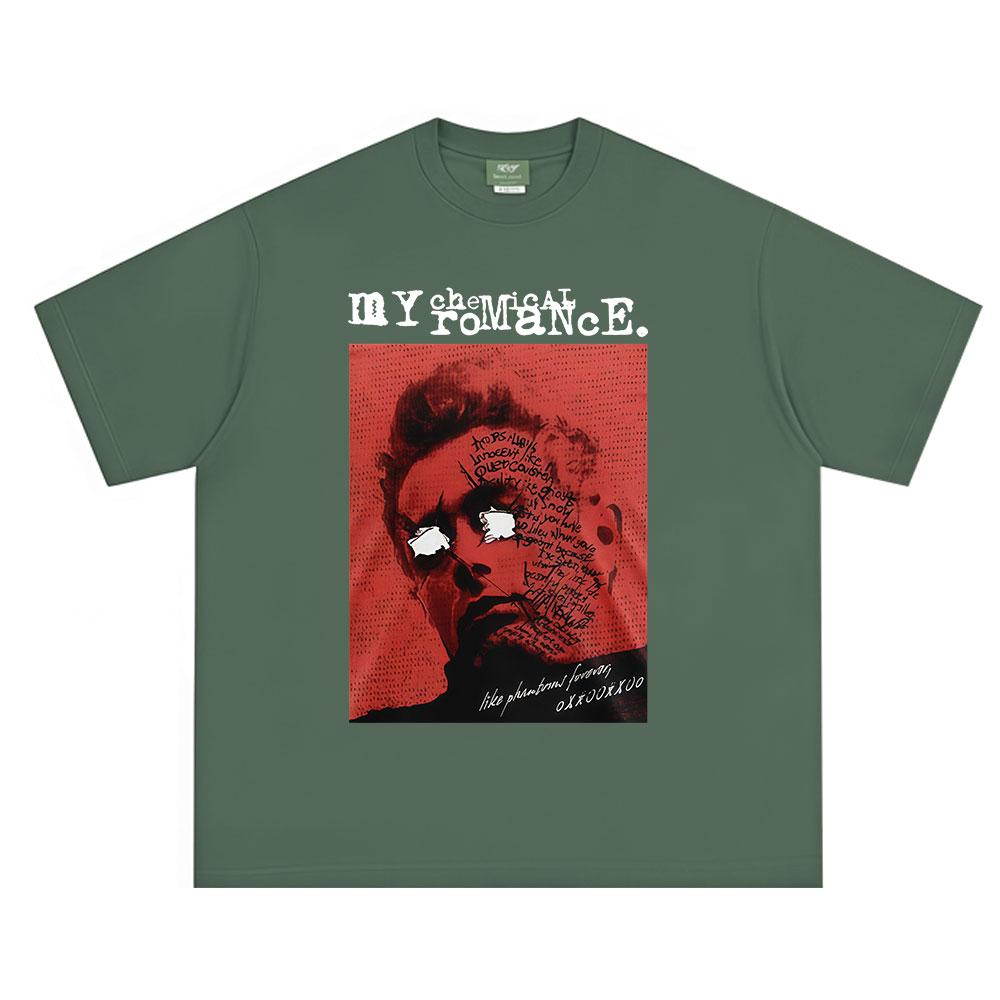 

Rock Band My Chemical RoUnisexce 2026 Tour Merch Tshirt Unisex Women Clothing Cotton Casual Oversized Short Sleeve T Shirt Streetwear 4XL